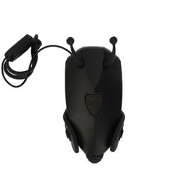 Фонарь передний детский COMIRON JUMPER корпус PC+Silicone, свет LED 60lm аккум 400 mAh, сигнал 120Дб влагозащищённый, вес 52гр. Черный /уп126/ - Галеонтрейд фото 4