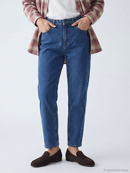 Mom Fit Kad?n Jean Pantolon