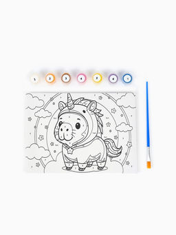 Картина по номерам «Капибара в образе», 21×15 см