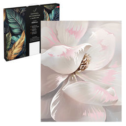 Набор для творчества Картина по номерам с поталью арт. 67977 / 16 ЦВЕТОК, размер: 40х50 см, (13 цвет