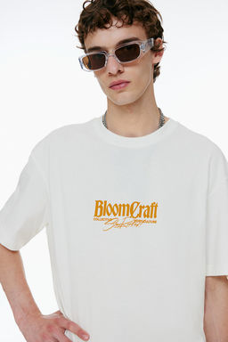 Camiseta con motivo estampado Loose Fit