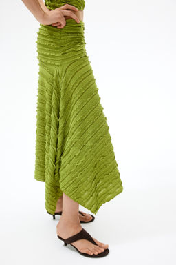 Falda pa?uelo con ribetes de volante - H&m фото 3