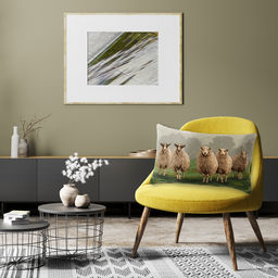 Набор для вышивания PANNA PD-7472 Подушка. Овечки 50 х 30 см