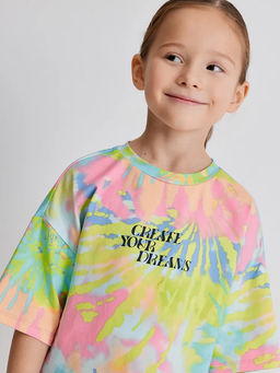ACOOLA / Футболка детская для девочек Dina разноцветный  фото 5