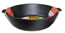 Сковорода чугунная с двумя ушками 280*80 у8080