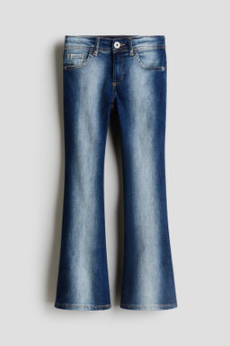 Flared Leg Low Jeans