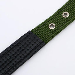 Ошейник Комфорт комбинированный, 55 х 2,5 см, ОШ 40-50 см, зелёный - Пижон фото 5