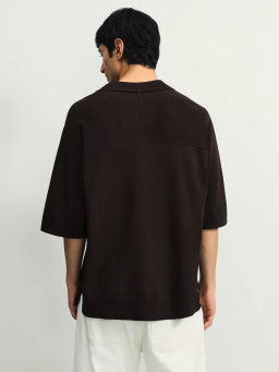 Джемпер поло relax fit / Zarina  фото 6