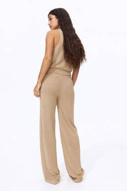 Pantal?n de punto con cord?n de ajuste - H&m фото 7