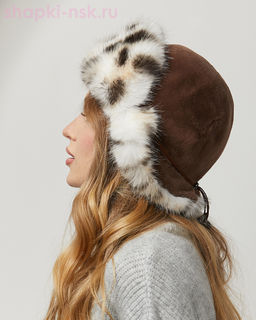 Север экомех кролик Ушанка женская (56-58)