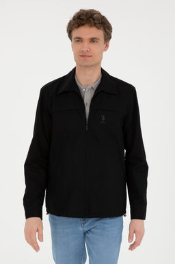 U. S. Polo Assn / Мужская черная рубашка с длинным рукавом - U.s. polo assn фото 8
