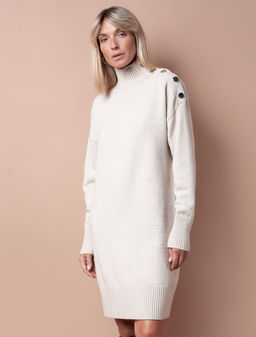 VILATTE / Платье из пряжи с кашемиром