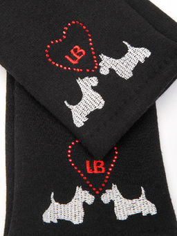 Перчатки жен Labbra LB-CP-132 black фото 3