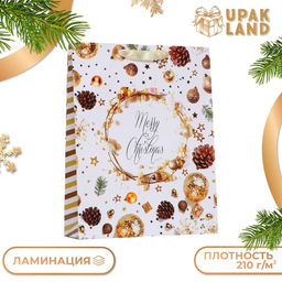 Пакет ламинированный вертикальный Новый Год!,33 х 42 х 10 см - UPAK LAND фото 5