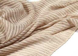 Большой, красивый двусторонний палантин с необычной выработкой по всему полотну изделия - Tantino фото 4