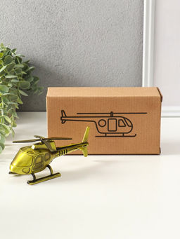 Фигурка металл «Вертолёт», 15.3×9.5×5.8 см
