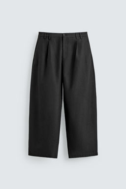 PANTAL?N PLIEGUES TRAJE RAYA DIPLOM?TICA / Gris oscuro