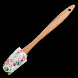 Лопатка кулинарная силиконовая с деревянной ручкой/ S-671 /уп 500/ - Галеонтрейд фото 4