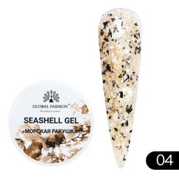 Гель для ногтей SEASHELL GEL морская ракушка 5 гр, 04 - Global fashion фото 2