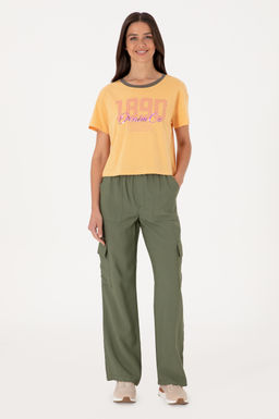 Kad_n Turuncu Ti__rt Sepette S_rpriz _ndirim - U.s. polo assn фото 4