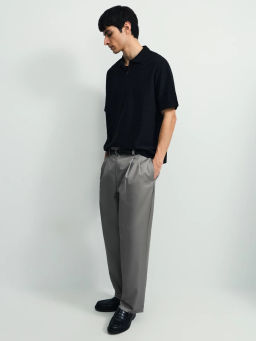 Футболка поло на молнии / Zarina фото 2