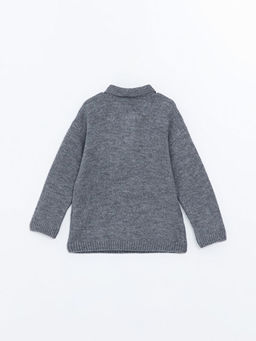 Polo Yaka Triko Erkek Bebek Kazak - Waikiki фото 3