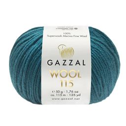 Цена за 5 мотков пряжи WOOL 115