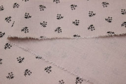 Плательный хлопок Милена цв.бледный серо-лиловый, ш.1.48м, хлопок-100%, 115гр/м.кв - Купава фото 4