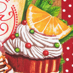 Набор кухонных полотенец Доляна Тепла и уюта 35х60см-2шт, 100% хлопок  фото 2