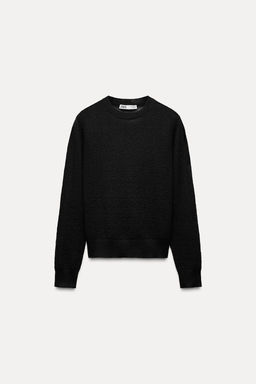 FINE KNIT SEMI-SHEER SWEATER - Zara фото 4