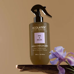 Ecolatier HOME Спрей-арома д/дома IRIS & MUSK 300мл