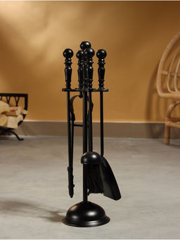 Каминный набор Дом сталь, 4 предмета, 11х11х46 см - Simaland фото 3