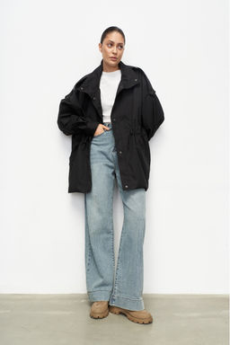 Куртка-реглан на кулиске Black - Erist store фото 2