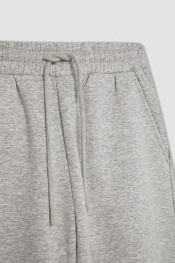 Длинные толстые спортивные штаны Jogger стандартной посадки с эластичной окантовкой по ноге - Defacto фото 8