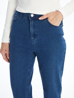 Straight Fit Kad?n Jean Pantolon