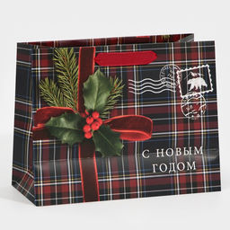 Пакет ламинированный горизонтальный Навеяно зимой, MS 18 23 10 см - Дарите счастье фото 3