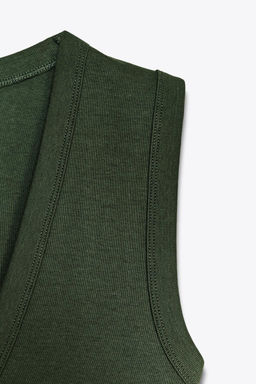 V-NECK TOP - Zara фото 28