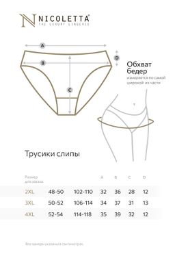 Женские трусы-слипы с высокой посадкой 5 шт. Nicoletta  фото 2