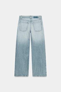JEANS TRF CINTUR?N TIRO MEDIO / Azul claro - Zara фото 6