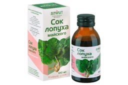 Сок лопуха майского 100 мл Алфит 7129