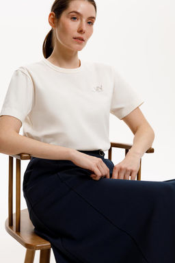 ЕВТ 7027/индиго юбка жен