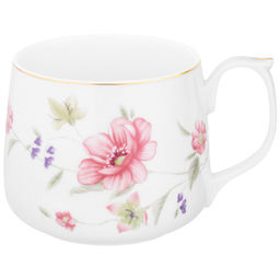 Кружка 480 мл 13*10*8,5 см "Диана" фарфор NEW BONE CHINA