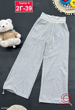 Штаны для девочки на резинке