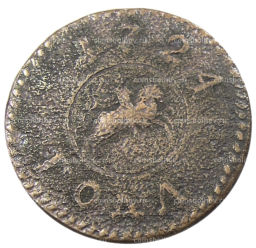 Копейка 1724 года  Копия