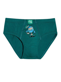 PELICAN, набор трусов для мальчиков, Изумрудный/изумрудный/серый  фото 5