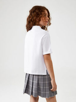 ACOOLA / Блузка детская для девочек Valeria белый  фото 4