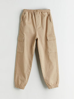 Beli Lastikli Erkek ?ocuk Kargo Jogger Pantolon