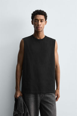 LIGHTWEIGHT TANK T-SHIRT - Zara фото 2