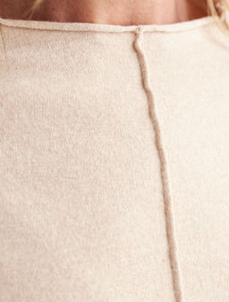 D39.354 Джемпер женский бежевый меланж