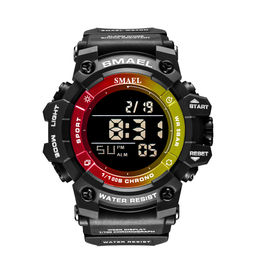 Часы наручные Smael электронные SM8046colorful-red-yellow